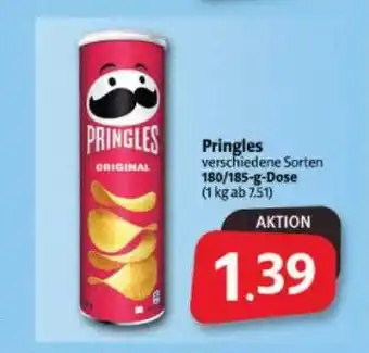 Markant Markt Pringles verschiedene sorten Angebot