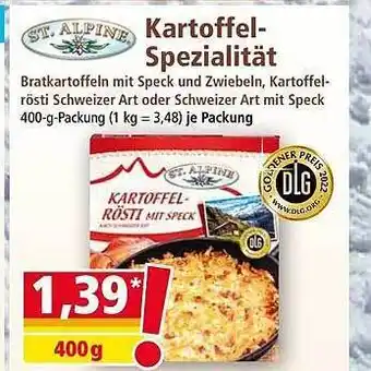 Norma Kartoffel-spezialität Angebot