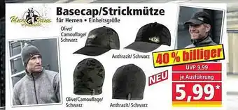 Norma Basecap oder strickmütze Angebot