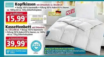 Norma Ortho kopfkissen oder kassettenbett Angebot