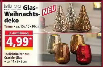 Norma Bella casa glas-weihnachtsdeko Angebot