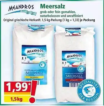 Norma Meandros meersalz Angebot