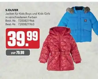 dodenhof S.oliver jacken für kids boys und kids girls Angebot