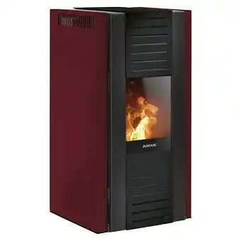 Bauhaus Justus pelletofen sirkos 2.0 (2,5 kw - 6 kw, raumheizvermögen: 160 m³, bordeaux) Angebot