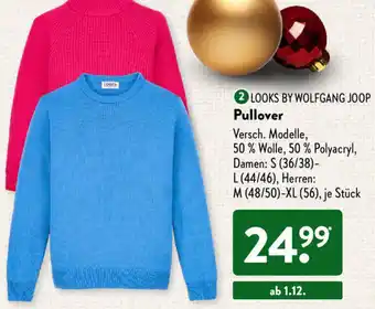 Aldi Süd Looks by Wolfgang Joop Pullover Angebot