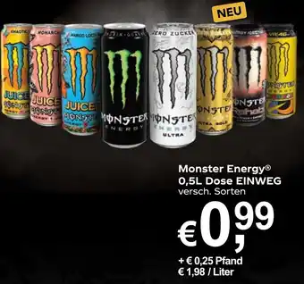 Lösch Depot Monster Energy 0,5 L Dose Einweg Angebot