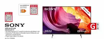 MediaMarkt Sony kd 55 x 80k uhd 4k led tv Angebot