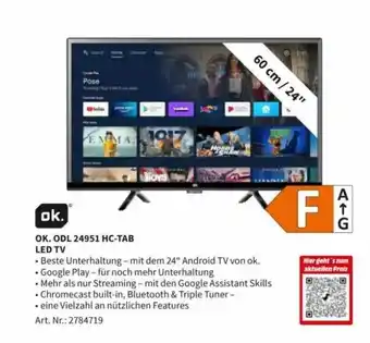 MediaMarkt Ok. odl24951 hc-tab led tv Angebot