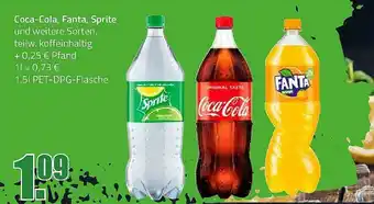 Elli Markt Coca-cola, Fanta, Sprite Angebot