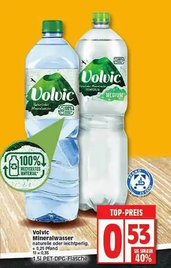 Elli Markt Volvic Mineralwasser Angebot