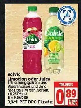 Elli Markt Volvic Limotion Oder Juicy Angebot