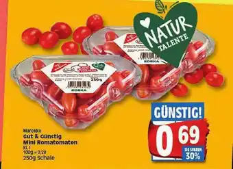 Elli Markt Marokko Gut & Günstig Mini Romatomaten Angebot