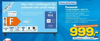 Euronics XXL Panasonic TX-65JXW944 UHD TV Angebot