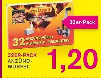 KODi 32er-pack anzünd würfel Angebot