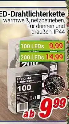 CENTERSHOP Ed-drahtlichterkette Angebot