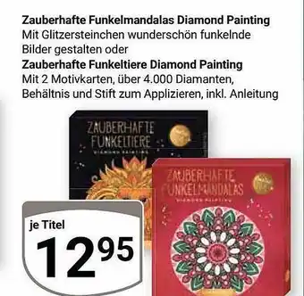 Globus Zauberhafte funkelmandalas diamond painting oder zauberhafte funkeltiere diamond painting Angebot