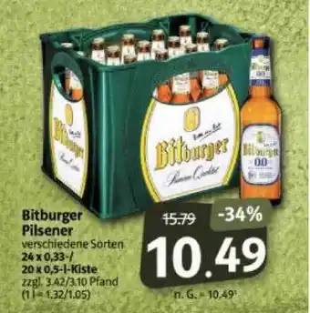 Markant Markt Bitburger pilsener Angebot