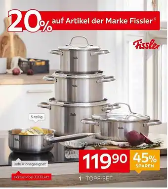 XXXLutz Fissler topf-set Angebot