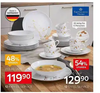 XXXLutz Seltmann kaffee-service oder tafel-service Angebot