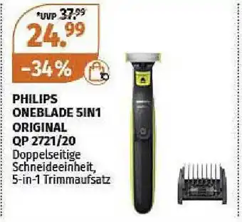 Müller Philips oneblade 5in1 original qp 2721-20 Angebot