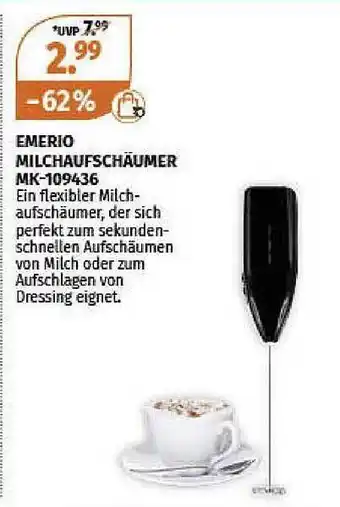 Müller Emerio milchaufschäumer mk-109436 Angebot