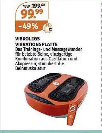 Müller Vibrolegs vibrationsplatte Angebot