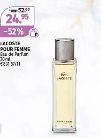 Müller Lacoste pour femme eau de parfum Angebot