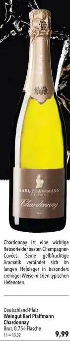 CITTI Markt Weingut karl pfaffmann chardonnay Angebot