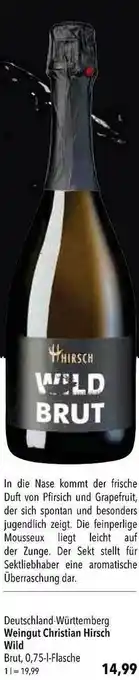 CITTI Markt Weingut christian hirsch wild Angebot