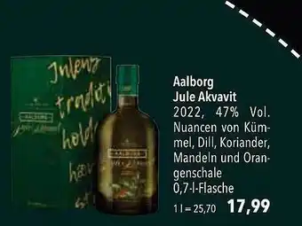 CITTI Markt Aalborg jule akvavit Angebot