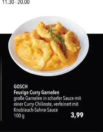 CITTI Markt Gosch feurige curry garnelen Angebot