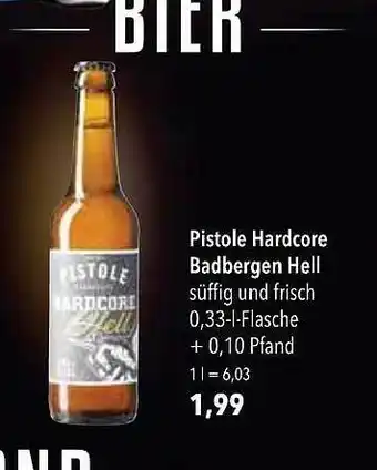 CITTI Markt Pistole hardcore badbergen hell Angebot