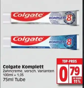 Edeka Colgate Komplett 75ml Tube Angebot