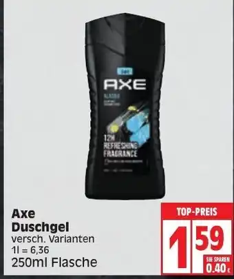 Edeka Axe Duschgel 250ml Angebot