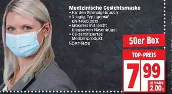 Edeka Medizinische Gesichtsmaske Angebot