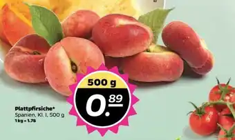 NETTO Plattpfirsiche 500g Angebot