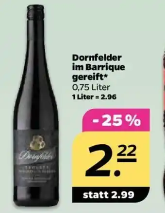 NETTO Dornfelder im Barrique gereift 0,75L Angebot