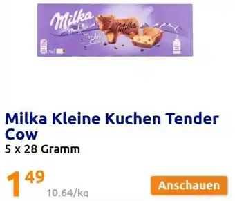 Action Milka Kleine Kuchen Tender Cow 5 x 28 Gramm Angebot