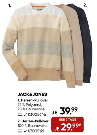 Galeria Jack & Jones Herren Pullover Angebot