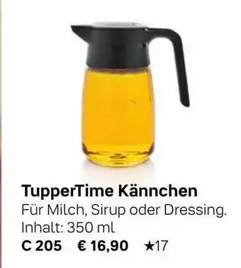 Tupperware Tuppertime kännchen Angebot