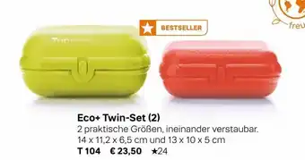 Tupperware Eco+ twin-set (2) t 104 Angebot