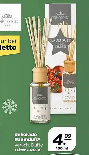 NETTO Dekorado raumduft Angebot