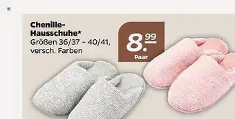 NETTO Chenille-hausschuhe Angebot