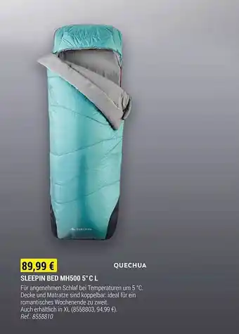 Decathlon Quechua sleepin bed mh500 5° c l Angebot