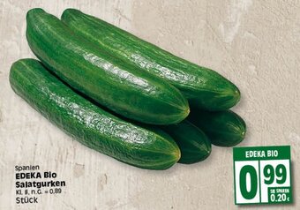 Elli Markt Edeka Bio Salatgurken Angebot