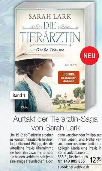 Weltbild Sarah lark die tierärztin Angebot