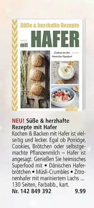 Weltbild Süße & herzhafte rezepte mit hafer Angebot