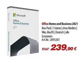 ACom PC Office home and business 2021 Angebot