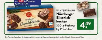 Aldi Süd Wintertraum nürnberger elisenlebkuchen Angebot