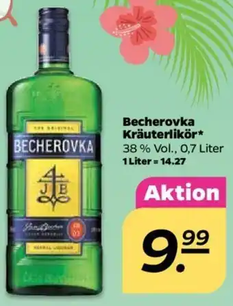 NETTO Becherovka Kräuterlikör 0,7 L Angebot